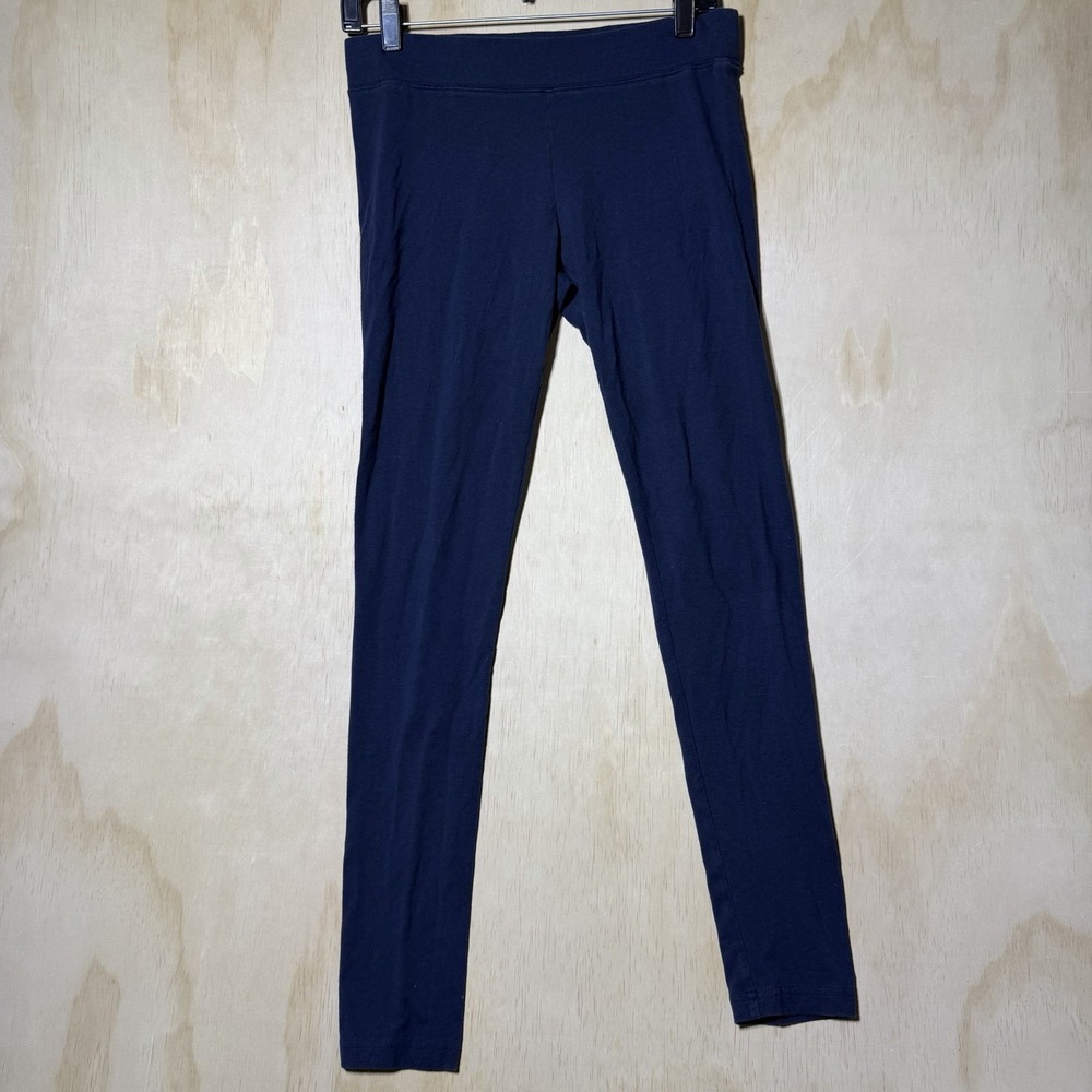 Aeropostale Women’s Large Navy Blue Stretch Leggings Pull On Skinny Pants